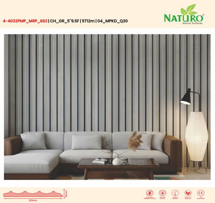 5T12m Charcoal Panels