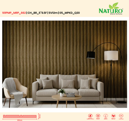 5V12m Charcoal Panels