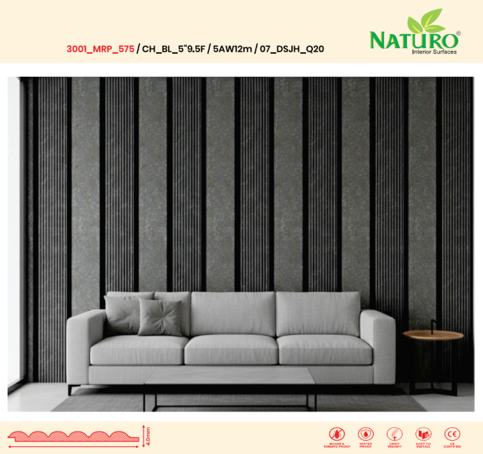 5AW12m Charcoal Panels