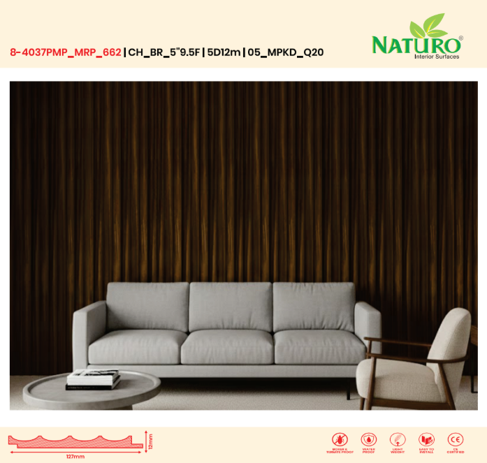 5D12m Charcoal Panels