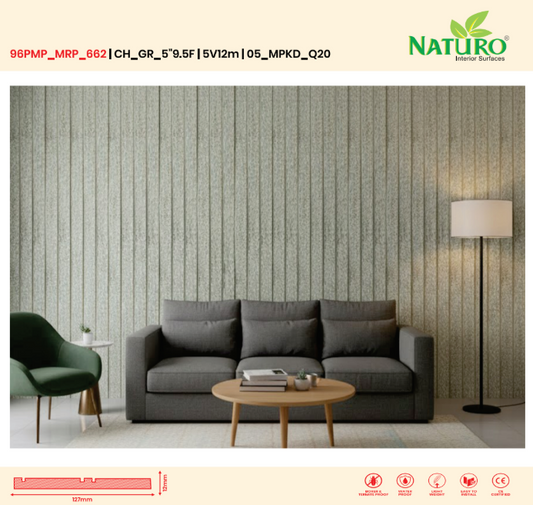 5V12m Charcoal Panels