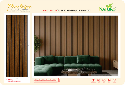 Flutted Symmetrical PVC Panels (FT_Eq)